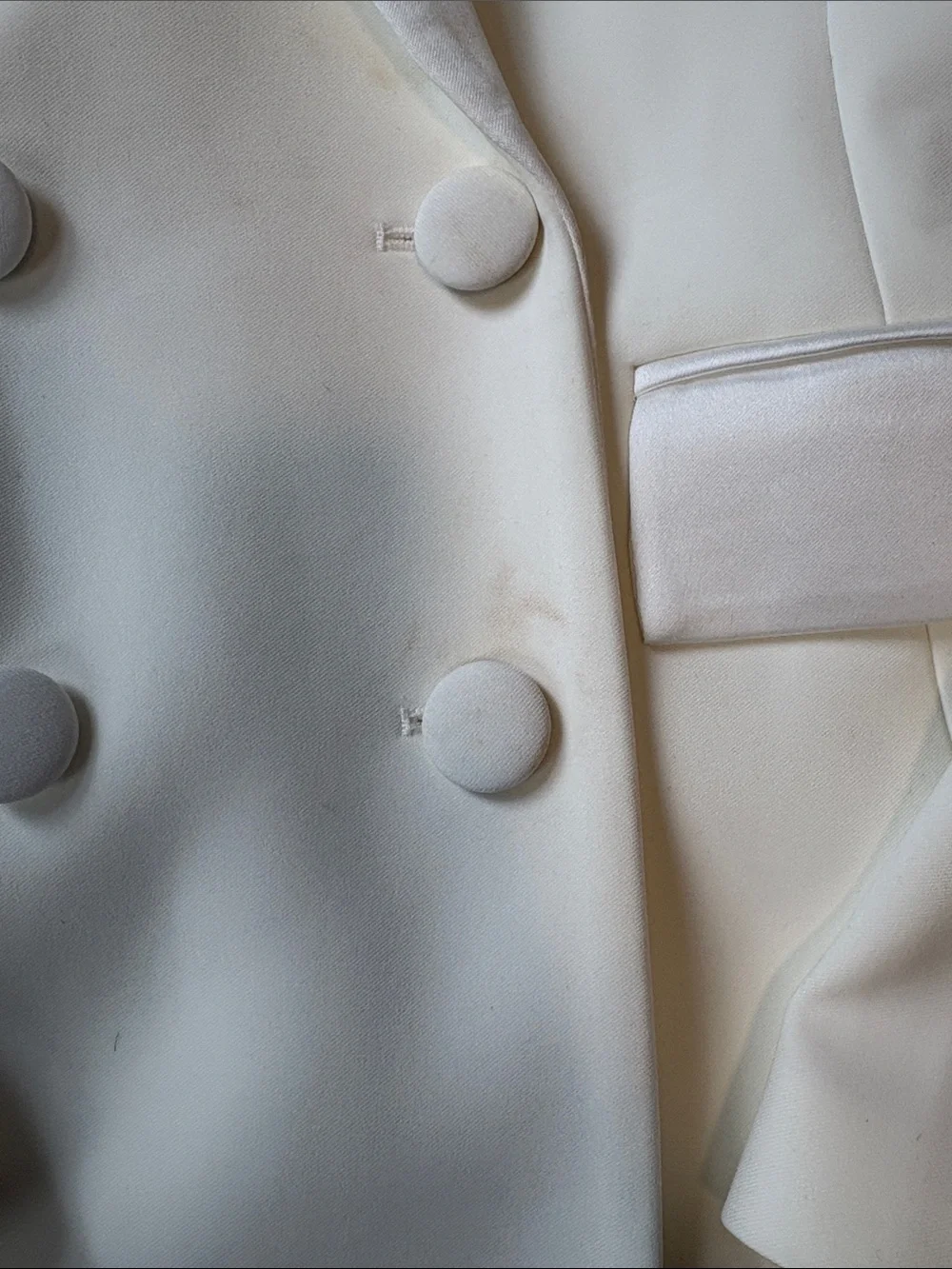 Monica White Blazer Dress - Picture 3 of 7
